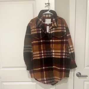 American Eagle Plaid Shacket